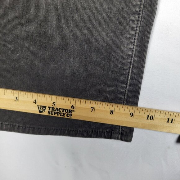 2 for $30 Old Navy Corduroy Pants Sweatheart 16 Regular Gray Straight Leg - Picture 7 of 10